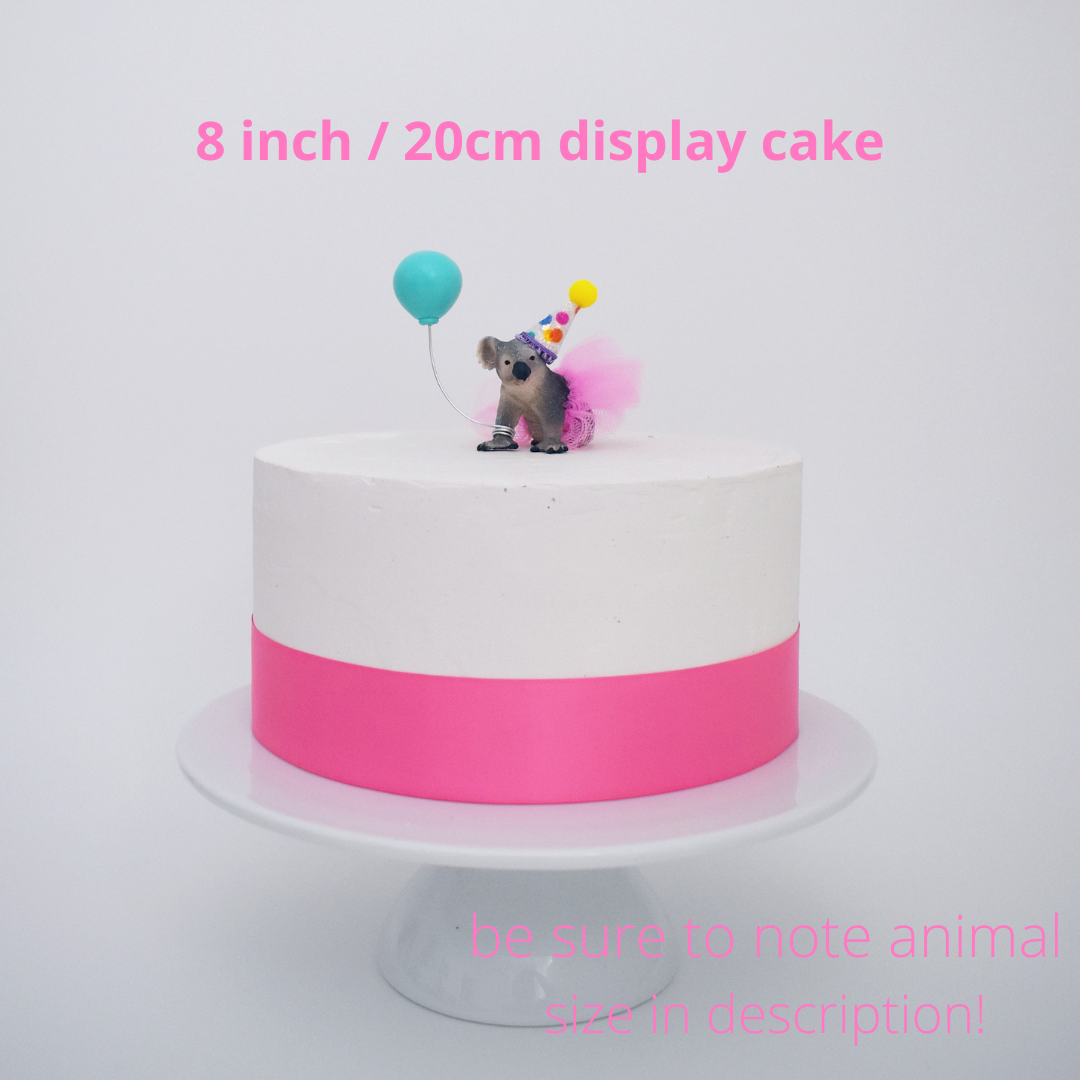 rainbow koala cake topper