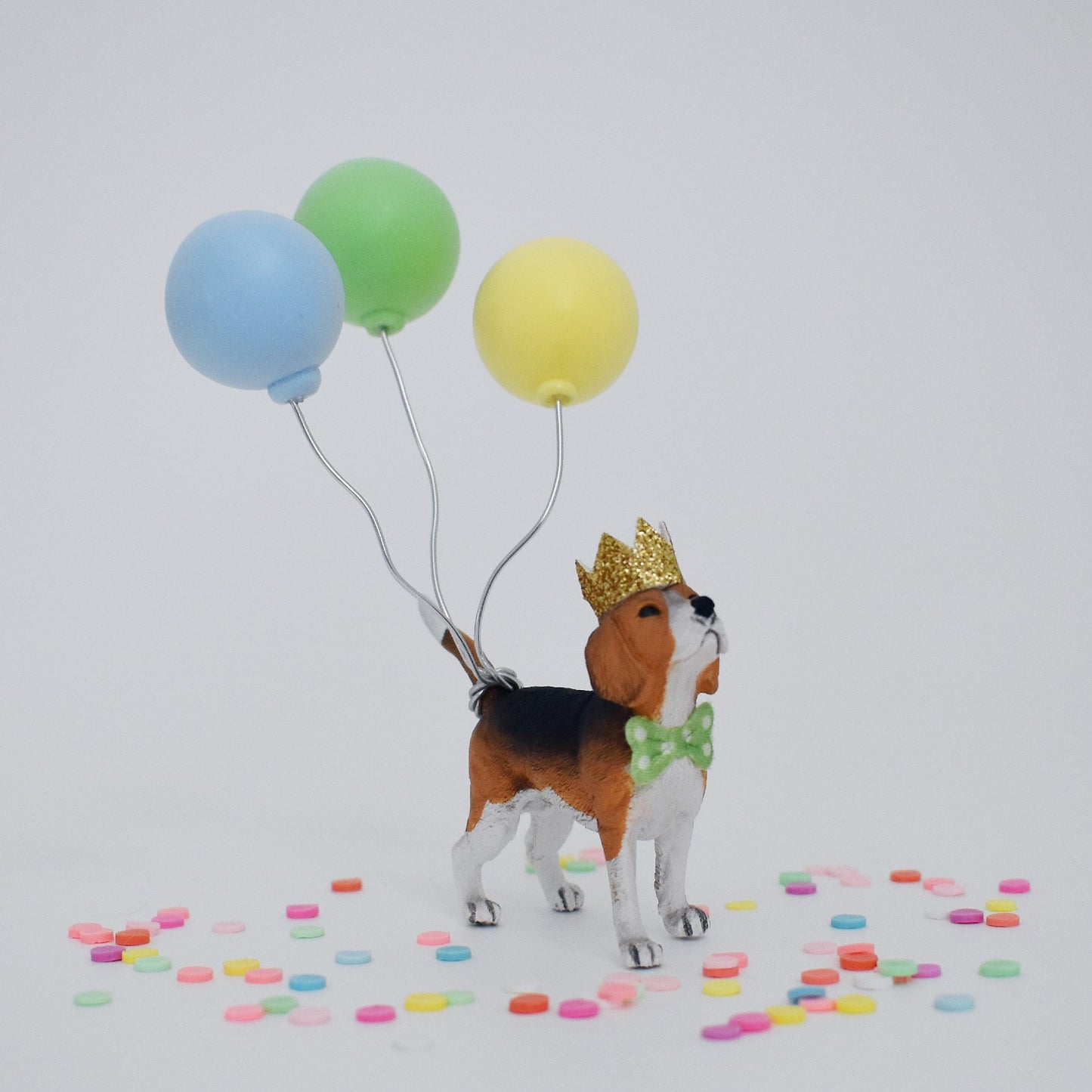 READY TO POST Beagle Dog Cake Topper