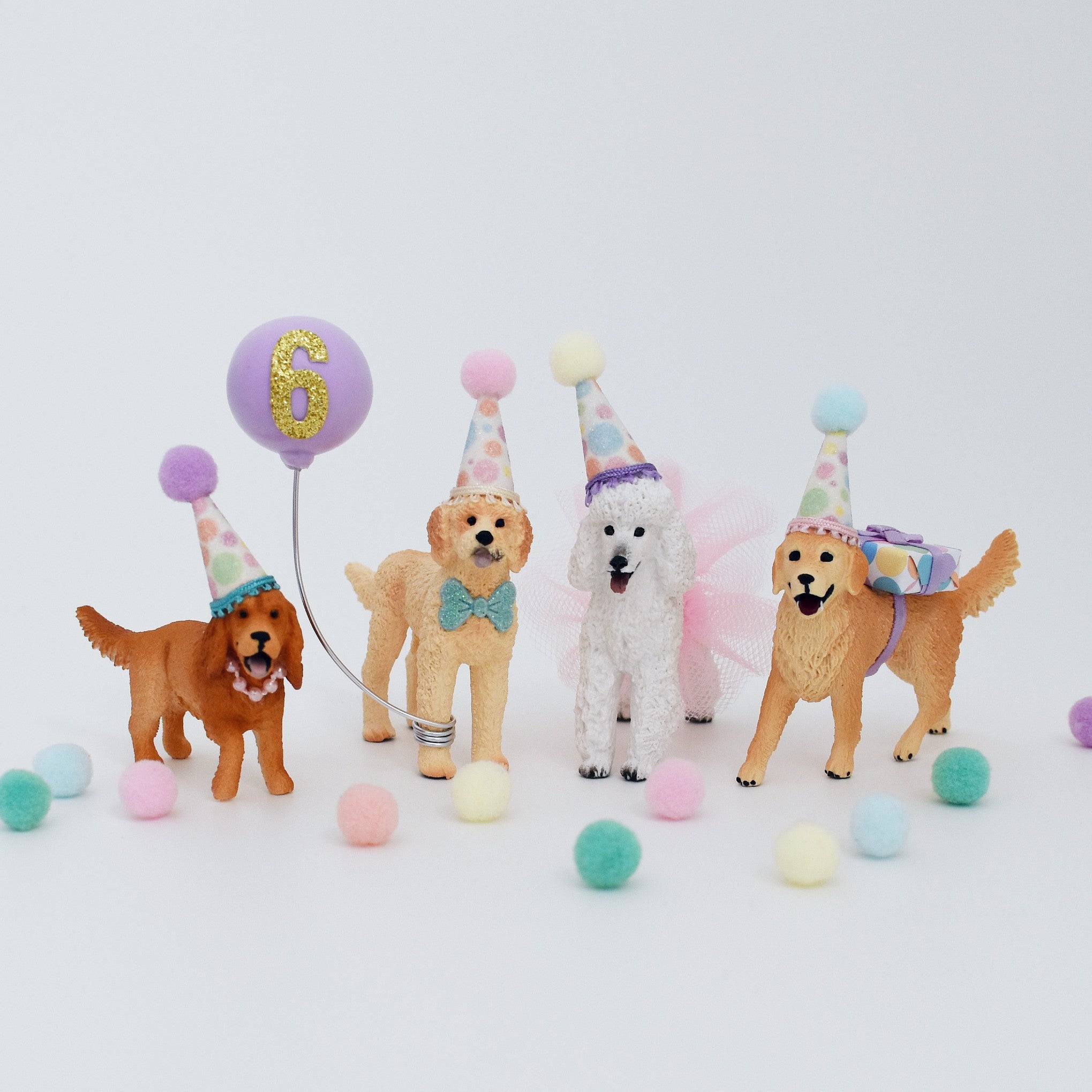 Puppy cake topper best sale