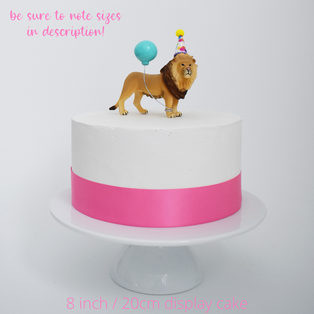 rainbow lion cake decoration 