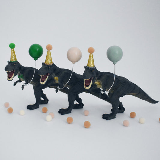 READY TO POST Dinosaur T-Rex Cake Topper - Neutral, Sage or Green