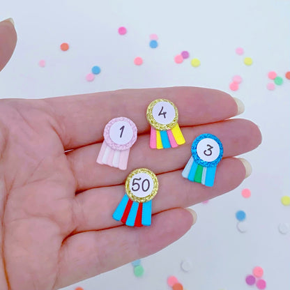 ADD ON: Mini  Birthday Badge for your Animal Cake Topper