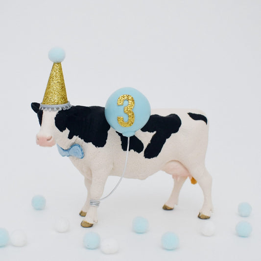 cow cake topper