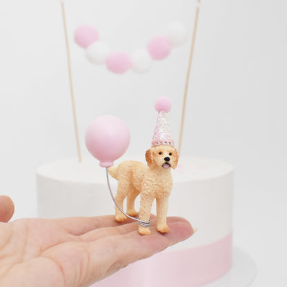 puppy cake topper