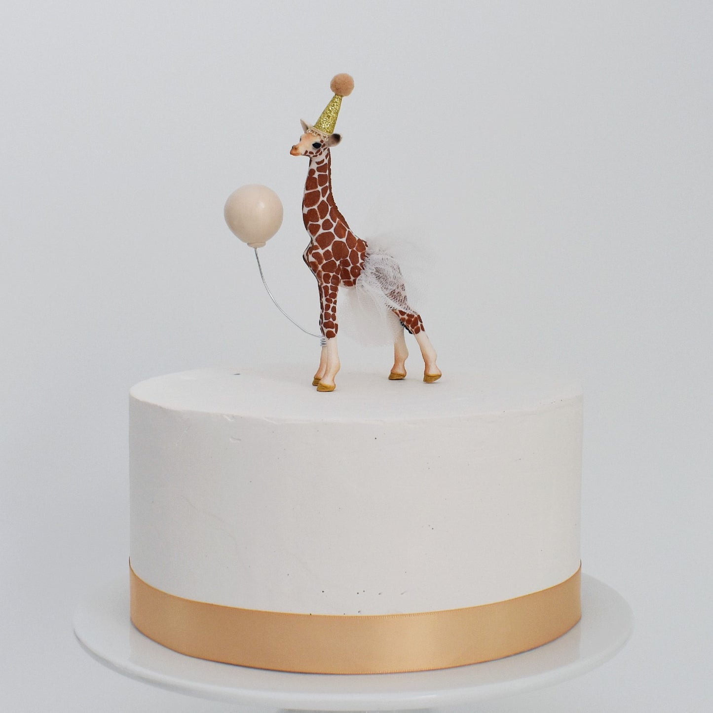 boho giraffe cake topper