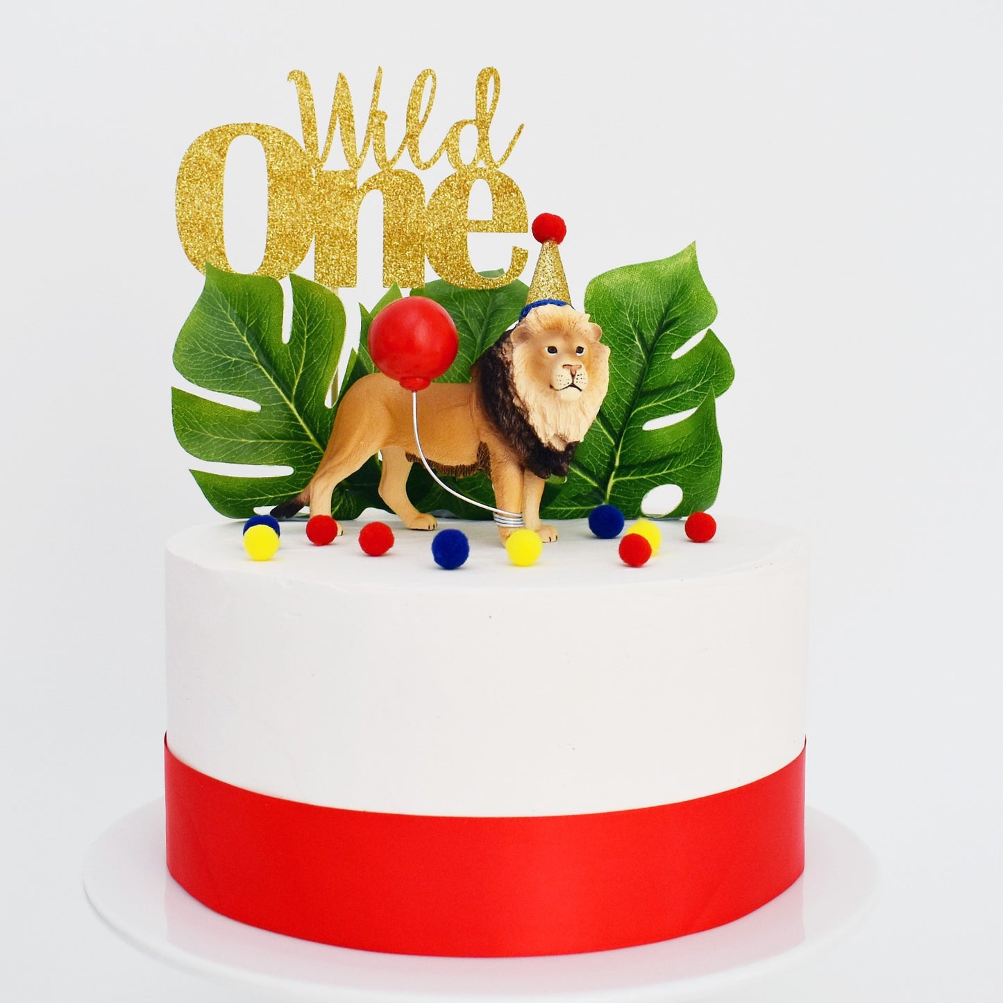 ADD ON: Jungle / Safari Leaves Cake Topper
