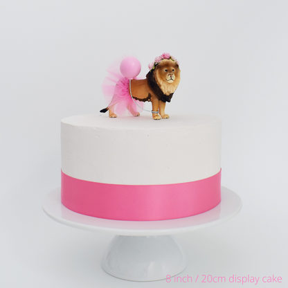 lion cake topper