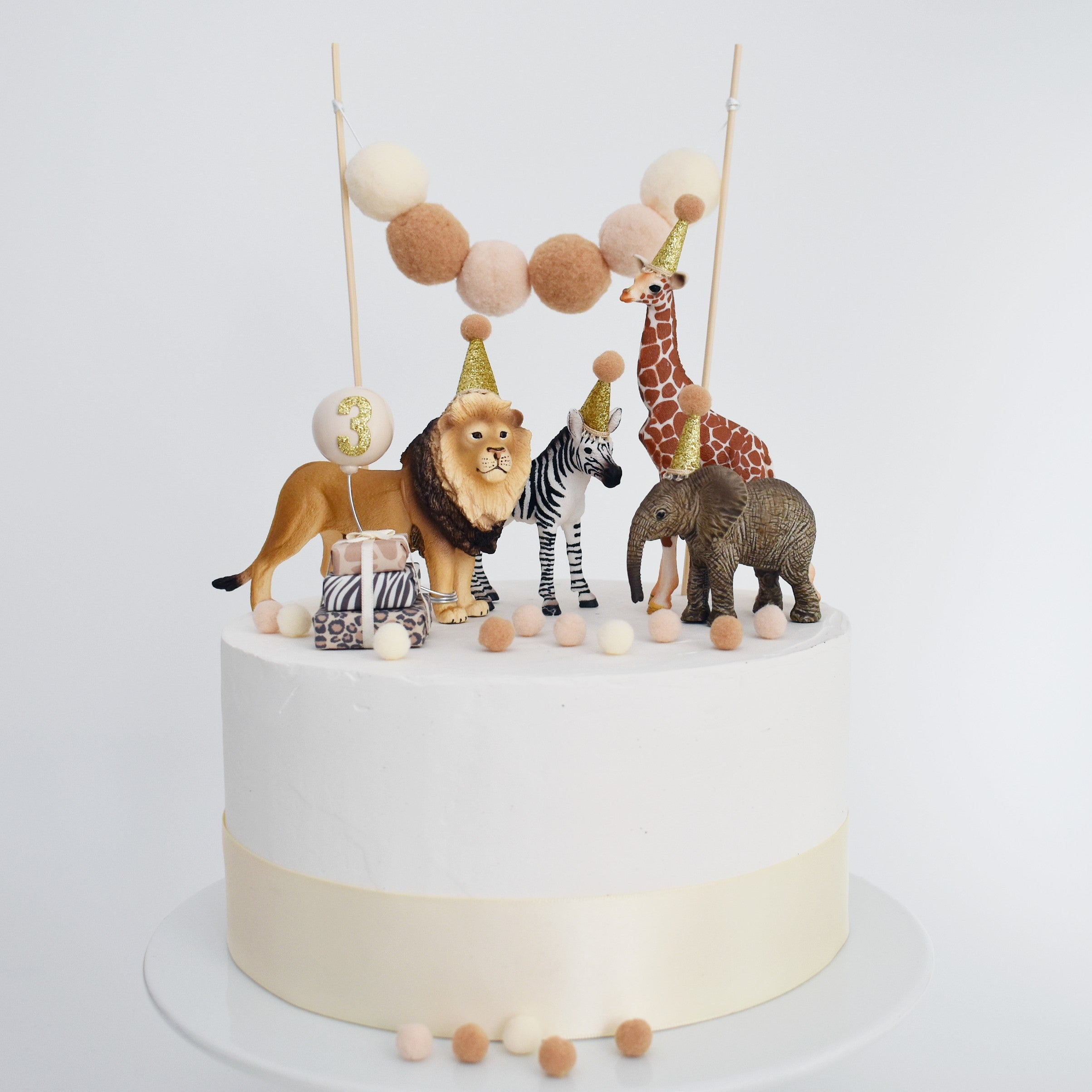 Baby animal cake store toppers